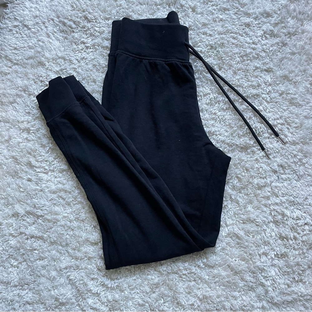 H&M black loose womens sweatpants